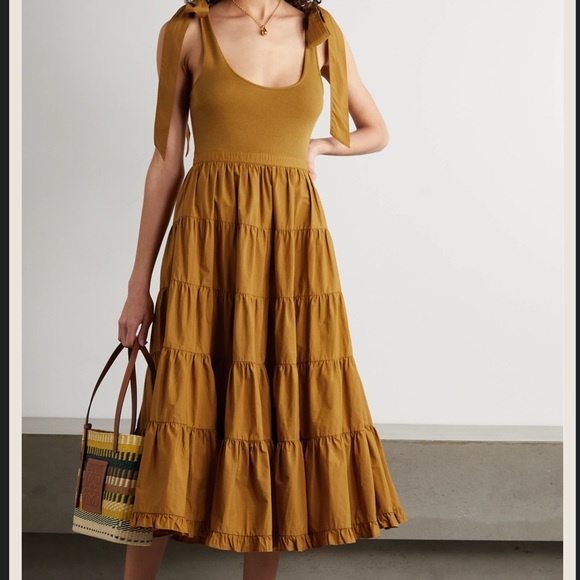 Ulla Johnson Dresses & Skirts - Ulla Johnson Hope Tiered Midi Dress NWT L